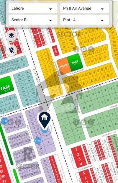 DHA Phase 8 Ex Air Avenue Sector R 2 Kanal Plot For Sale Hot Deal