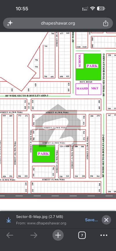 620 Series Plot | 2nd Plot to Park Masjid and Market