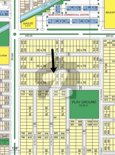 Fully Developed Area Plot For Sale