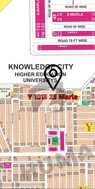Y 1013 Hot Location Near McDonald'S Prime Location Plot For Sale