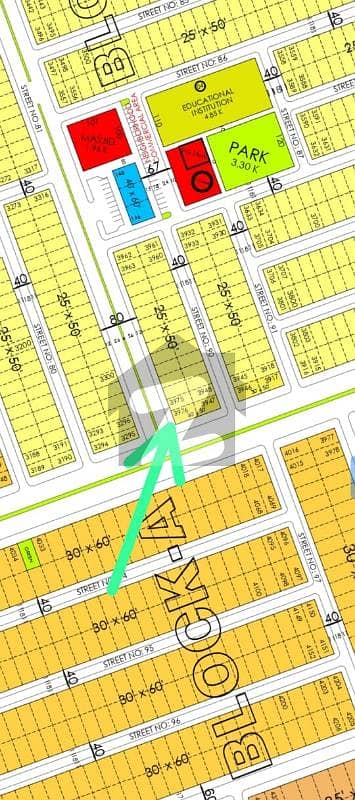 Residential Plot Sized 6 Marla Available In Faisal Hills
