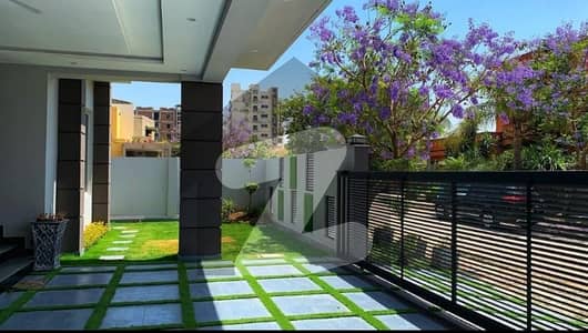 1 Kanal Brand New Beautiful And Stylish House Up For Sale In Dha2 Islamabad.