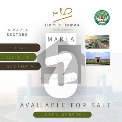 5 Marla Plot Available For Sale Near Main Boulevard