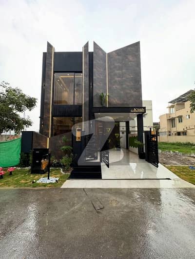 On Wide 50-Feet Road 5-Marla Brand New Luxury Ultra-Modern Design Most Beautiful Bungalow For Rent At Prime Location Of DHA Lahore Near To Park Masjid & Commercial Market.
