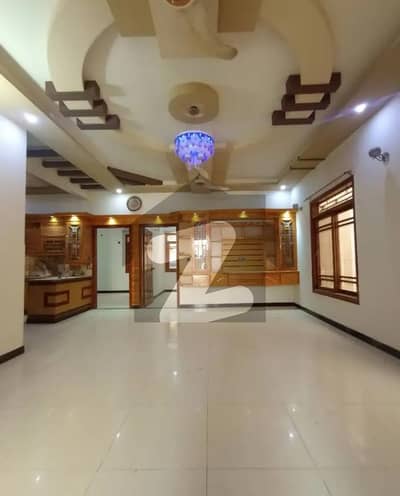 Corner 400 Sq. Yd. 1st Floor House For Rent At KESC Society Near By Rimjhim Safora University Road.