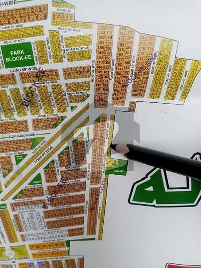5.2 Marla Residential plot available for Sale in block EE Ext Citi housing Gujranwala