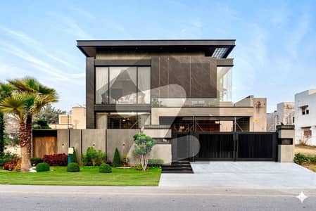 1 KANAL ULTRA MODERN DESIGN FULL BASEMENT SAMI FURNISHED WITH LIFT BEAUTIFUL DOUBLE HEIGHT BUNGALOW FOR SALE IN DHA PHASE 6