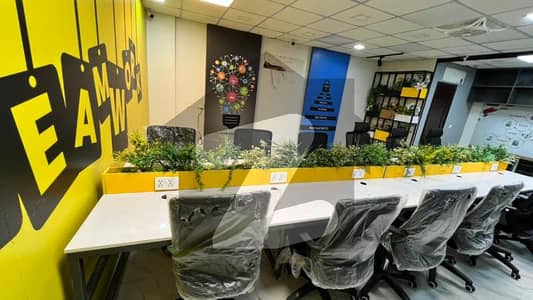 5 Marla Ground Floor Office For Rent And Furniture For Rent In Sector C, Bahria Twon Lahore