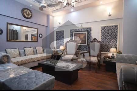 *OPPORTUNITY TO LIVE IN A PRIME CITY-CENTRE LOCATION OF KARACHI* * Fully renovated *3-bedroom apartment* with separate drawing and dining areas.  * Located on the 3rd floor of a renowned gated residential project, *Cozy Homes* .  * Spread over *1,350 sq. ft* . , this spacious apartment is designed as a 5-room unit, with 3 bedrooms featuring attached bathrooms.  * Enjoy uninterrupted availability of essential utilities, including electricity, water, and gas.  * *Code(16547)*
