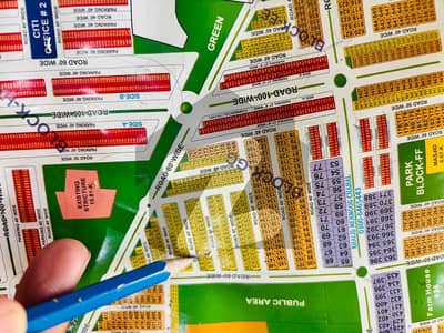 GG block 5Marla plot for sale citi housing Gujranwala