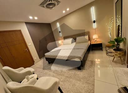 01 BEDROOM LUXURY FURNISHED APARTMENT AVAILABLE FOR RENT AT GULBERG GREEN ISLAMABAD