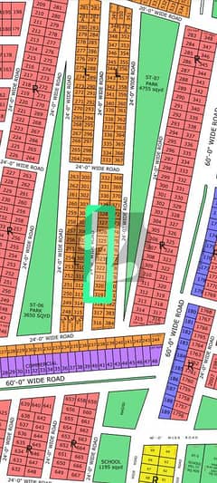 LEASED WEST OPEN 80 SQ YARDS PLOT FOR SALE AT GOLD BLOCK NTR-01