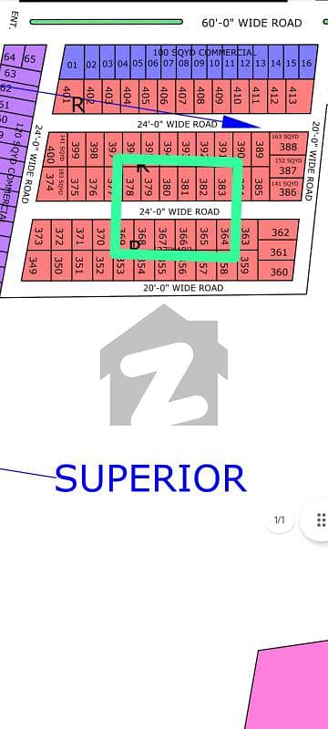 LEASED 120 SA YARDS PLOT FOR SALE AT EXECUTIVE BLOCK NTR-01
