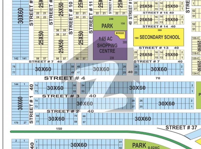 7 marla top location plot 7 marla top location plot