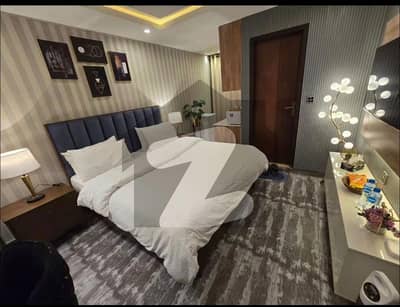 Hot Location DHA Phase 5 Modern 10-Marla Fully Furnished Upper Portion 2 Beds, Attached Baths, DD TV Lounge, Modern Kitchen Rent 125K (Negotiable) Easy Deal via Wall Green Realtors
