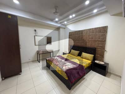 1 BHK Fully Furnished Apartment Available at Hamdan Heights On Islamabad Expressway