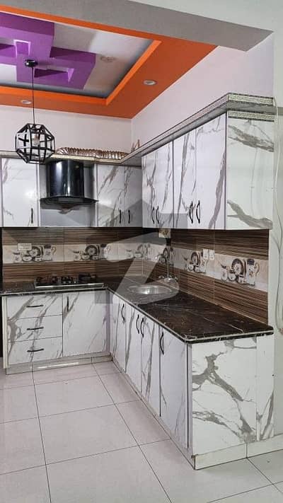 Kings Palm Residency 3 bed drawing Dining Appartment For Rent Block 3a Gulistan-e-Jauhar