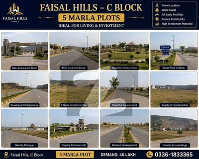 Faisal hills plot urgent for sale
