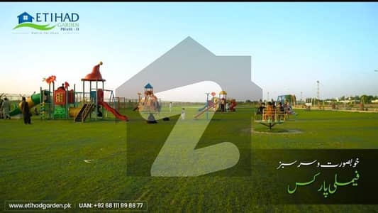 10 Marla Residential Plot For Sale At Prime Location Of Etihad Garden Phase-2