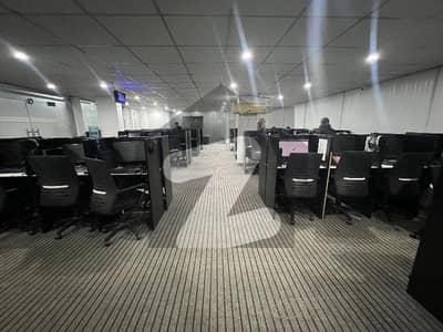 Fully Furnished 1st Floor 4200 Square Feet Office, Call Center Setup