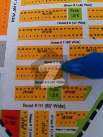 5 Marla All Dues Clear Near to park Plot Available for sale