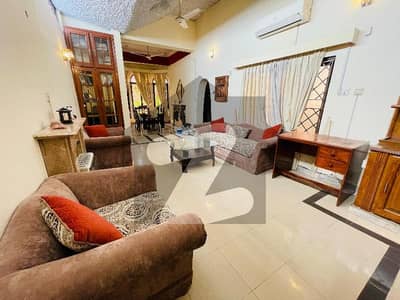 F-6 Fully Furnished Portion Available For Rent.