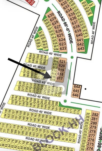 5 Marla plot available for sale HH block in Citi Housing Grw