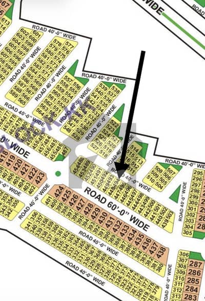 5 Marla plot available for sale KK block in Citi Housing Grw
