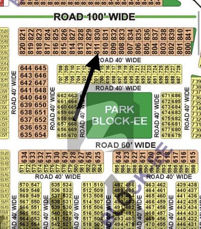 10 Marla plot available for sale EE block in Citi Housing Grw