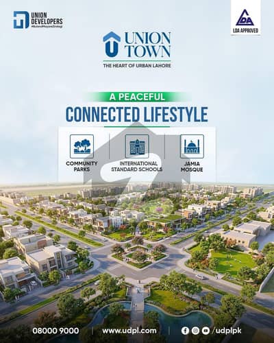 یونین ٹاؤن عبدالستار ایدھی روڈ,لاہور میں 6 مرلہ کمرشل پلاٹ 6.95 کروڑ میں برائے فروخت۔