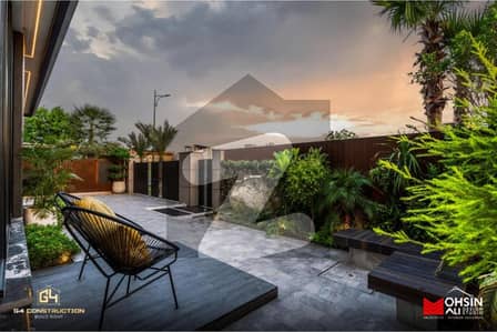 Kanal Top Quality Build Luxurious Beautiful Modern Design Villa With Basement & Pool For Sale In DHA Lahore Phase 6 Prime Location