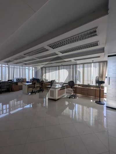 4200 Sq. Ft. Penthouse Office for Rent in "Razi Tower" Clifton Block 9