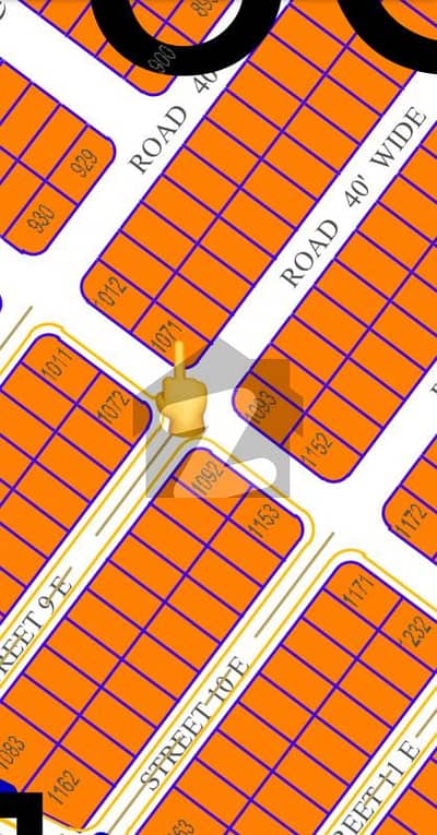 CORNER Residential Plot at Sector-3C DHA City Karachi