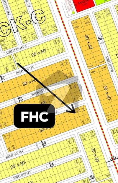 7 Marla Near To MDR Plot For Sale In FHC