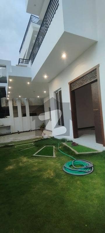 410 Yards G Plus 2 Corner Leased West Open Brand New House In Saadi Town Block 3.