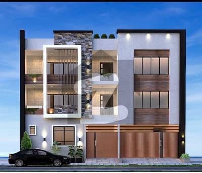 Adamjee Nagar ground plus basement 5 bed portion 300 yrd, brand new almost finished