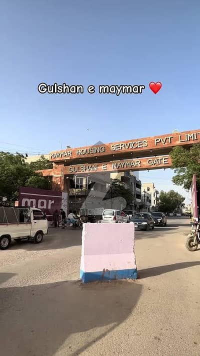 GULSHAN E MAYMAR SECTOR T 240 SQYRD  PLOT FOR SALE