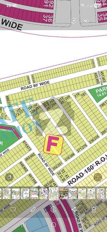 DHA Phase 9 Prism Block F 1 Kanal Luxury Plot For Sale Possession Available!