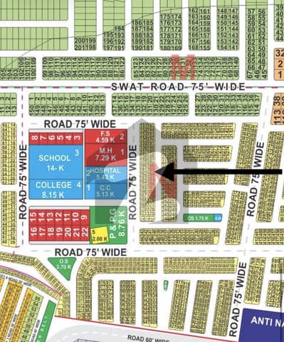 5 marla N block on-ground plot available 5 marla N block on-ground plot available