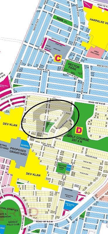 DHA Phase 9 Prism Block D Hot Location Plot For Sale