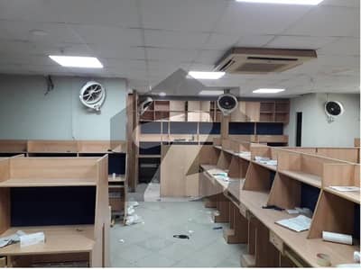 Sami Furnished Area 2200 Square Feet Brand New Corporation Office Available For Rent In Barket Market Garden Town Lahore