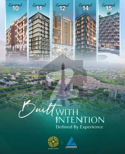 1 BED APPARTMENT IN GRAND 15 BY LANDMARK DEVELOPER IN BAHRIA TOWN DHA RAYA REPLICA DOWNTOWN COMMERCIAL