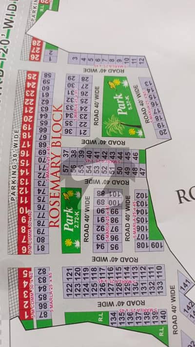 5 Marla Plot For Sale