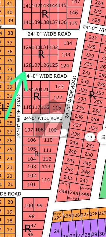 CORNER 120 SQ YARDS PLOT FOR SALE AT OLD BLOCK NTR-01
