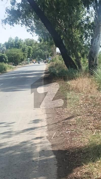 16 Kanal Corner Commercial Plot For Sale Prime Location On Badian Road