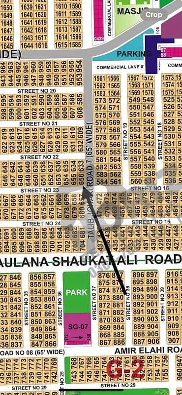 1 Kanal Corner Plot For Sale