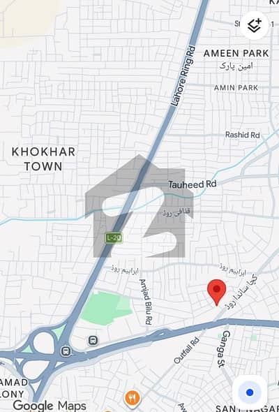 آؤٹ فال روڈ لاہور میں 5 مرلہ رہائشی پلاٹ 1.58 کروڑ میں برائے فروخت۔