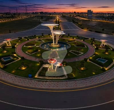 4 Marla Prime Location Commercial Plot Available in Lahore Smart City, Overseas Prime Block