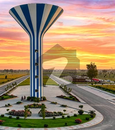 8 Marla Prime Location Commercial Plot Available In Lahore Smart City - Overseas Block