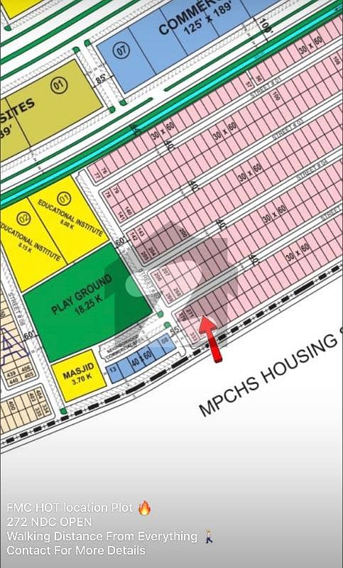 7 Marla Plot For Sale In B-17 / FMC Block-A 7 Marla Plot For Sale In B-17 / FMC Block-A